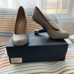 United Nude Eamz pumps, leather, black/white mix, size 38 with dustbag and box